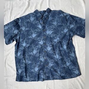 Men’s Hawaiian Plus Size Shirt 2XL